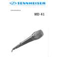 SENNHEISER MD 41 Instrukcja Obsługi