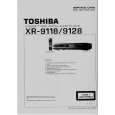 TOSHIBA XR9118 Instrukcja Serwisowa