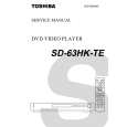 TOSHIBA SD-63HK-TE Instrukcja Serwisowa