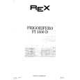 REX-ELECTROLUX FI1550D Instrukcja Obsługi