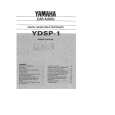YAMAHA YDSP-1 Instrukcja Obsługi