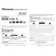 PIONEER DVR-110CHE/BXV/CN5 Instrukcja Obsługi