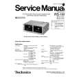 TECHNICS RS-1W Instrukcja Serwisowa