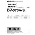 PIONEER DV-676A-S/RLFXJ Instrukcja Serwisowa