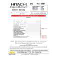 HITACHI 60VS810 Instrukcja Serwisowa