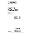 CANON DADF-G1 Katalog Części