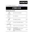 HITACHI 27MMV40B Instrukcja Obsługi