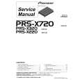 PIONEER PRS-X320/XR/EW Instrukcja Serwisowa