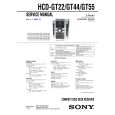 SONY HCD-GT55 Instrukcja Serwisowa