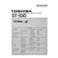 TOSHIBA ST-530 Instrukcja Serwisowa