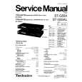 TECHNICS STG55A/L Instrukcja Serwisowa