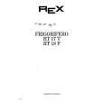 REX-ELECTROLUX RT17T Instrukcja Obsługi