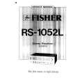 FISHER RS1052L Instrukcja Serwisowa