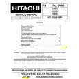HITACHI 50SBX70B Instrukcja Obsługi
