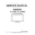 ORION TV-27300 Instrukcja Serwisowa