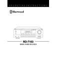 SHERWOOD RD-7103 Instrukcja Obsługi