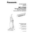 PANASONIC MCV7522 Instrukcja Obsługi