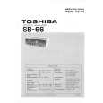 TOSHIBA SB-66 Instrukcja Serwisowa
