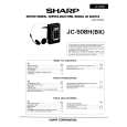 SHARP JC508H/BK Instrukcja Serwisowa