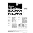 PIONEER SK-750 Instrukcja Serwisowa