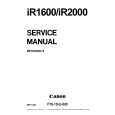CANON IR1600 Instrukcja Serwisowa