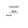 ZANUSSI ZC510 Instrukcja Obsługi