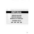 IMPERIAL BS860 Instrukcja Serwisowa
