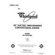 WHIRLPOOL RF310PXVM0 Katalog Części