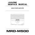 ALPINE MRDM500 Instrukcja Serwisowa