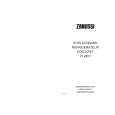 ZANUSSI ZI2401 Instrukcja Obsługi