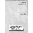 ARTHUR MARTIN ELECTROLUX AW814F Instrukcja Obsługi