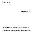 LENCO L75 Katalog Części