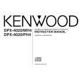 KENWOOD DPX-4020PH4 Instrukcja Obsługi