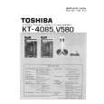 TOSHIBA KT-V580 Instrukcja Serwisowa
