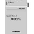 PIONEER KEHP1015 Instrukcja Obsługi PIONEER KEHP1015 Instrukcja Obsługi