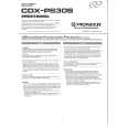 PIONEER CDXP630 Instrukcja Obsługi