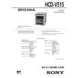 SONY HCDV515 Instrukcja Serwisowa