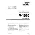 TEAC V-1010 Instrukcja Serwisowa
