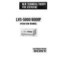 SONY LVS5000 Instrukcja Serwisowa