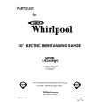 WHIRLPOOL RJE360BW0 Katalog Części