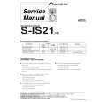 PIONEER S-IS21/XMD/EW Instrukcja Serwisowa