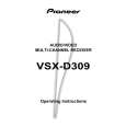 PIONEER VSX-D309/KUXJI Instrukcja Obsługi