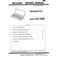 SHARP HC4500 Instrukcja Serwisowa