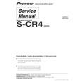 PIONEER S-CR4/XCN5 Instrukcja Serwisowa