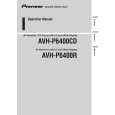 PIONEER AVH-P6400R/EW Instrukcja Obsługi