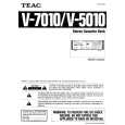 TEAC V5010 Instrukcja Obsługi