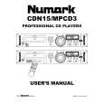 NUMARK MPCD3 Instrukcja Obsługi