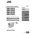 JVC GR-D20EY Instrukcja Obsługi