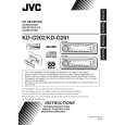 JVC KD-G202EE Instrukcja Obsługi