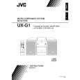 JVC UX-G1US Instrukcja Obsługi